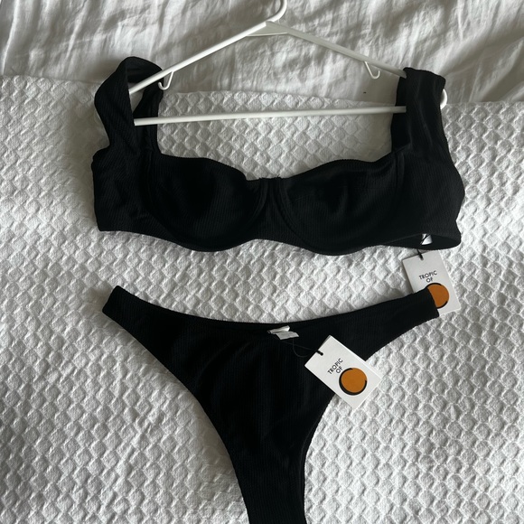 Tropic of C black bikini bottom - Picture 3 of 4